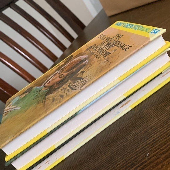 Vintage Nancy Drew Mystery Stories Hardcover Books Lot of 3 Set Collection Keene - Picture 9 of 10